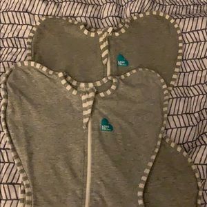 Two Like New Love to Dream Swaddles - Small